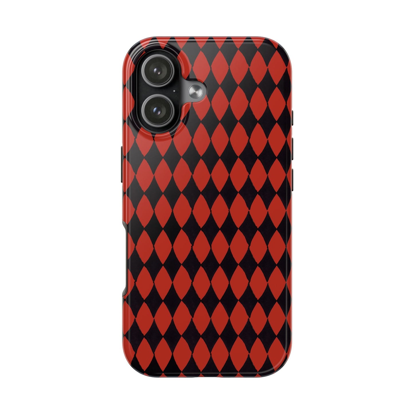 Diamond Red / Black Phone Case