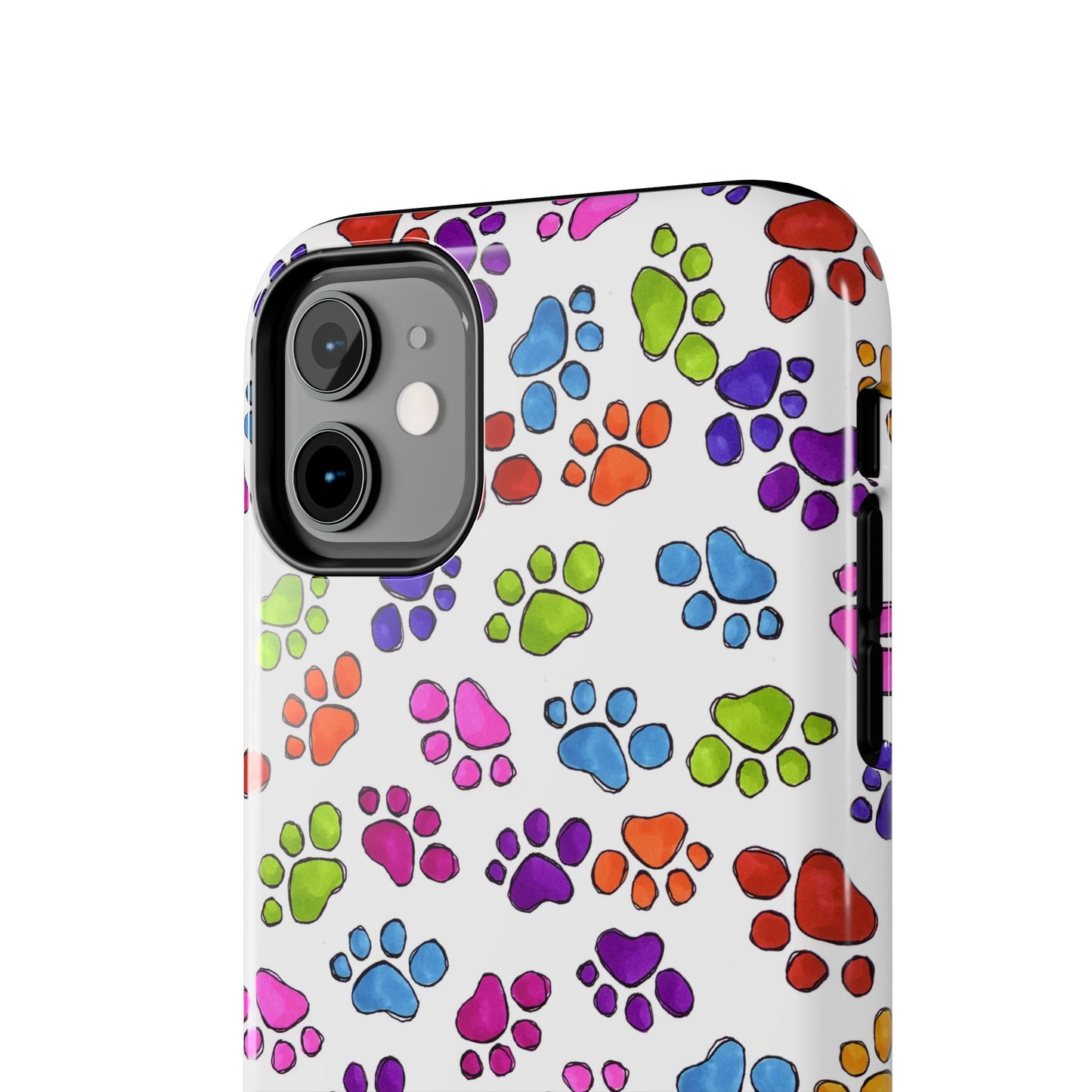 Fancy Paws White Phone Case