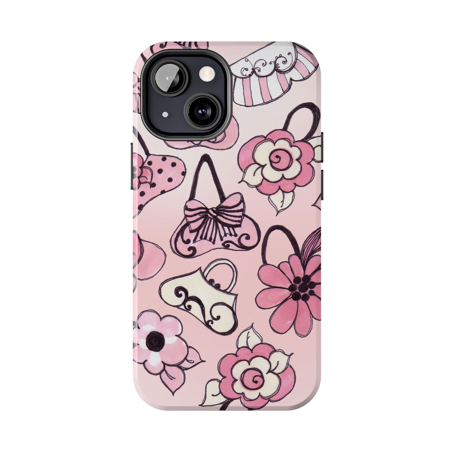 Cat Bags Pink Phone Case