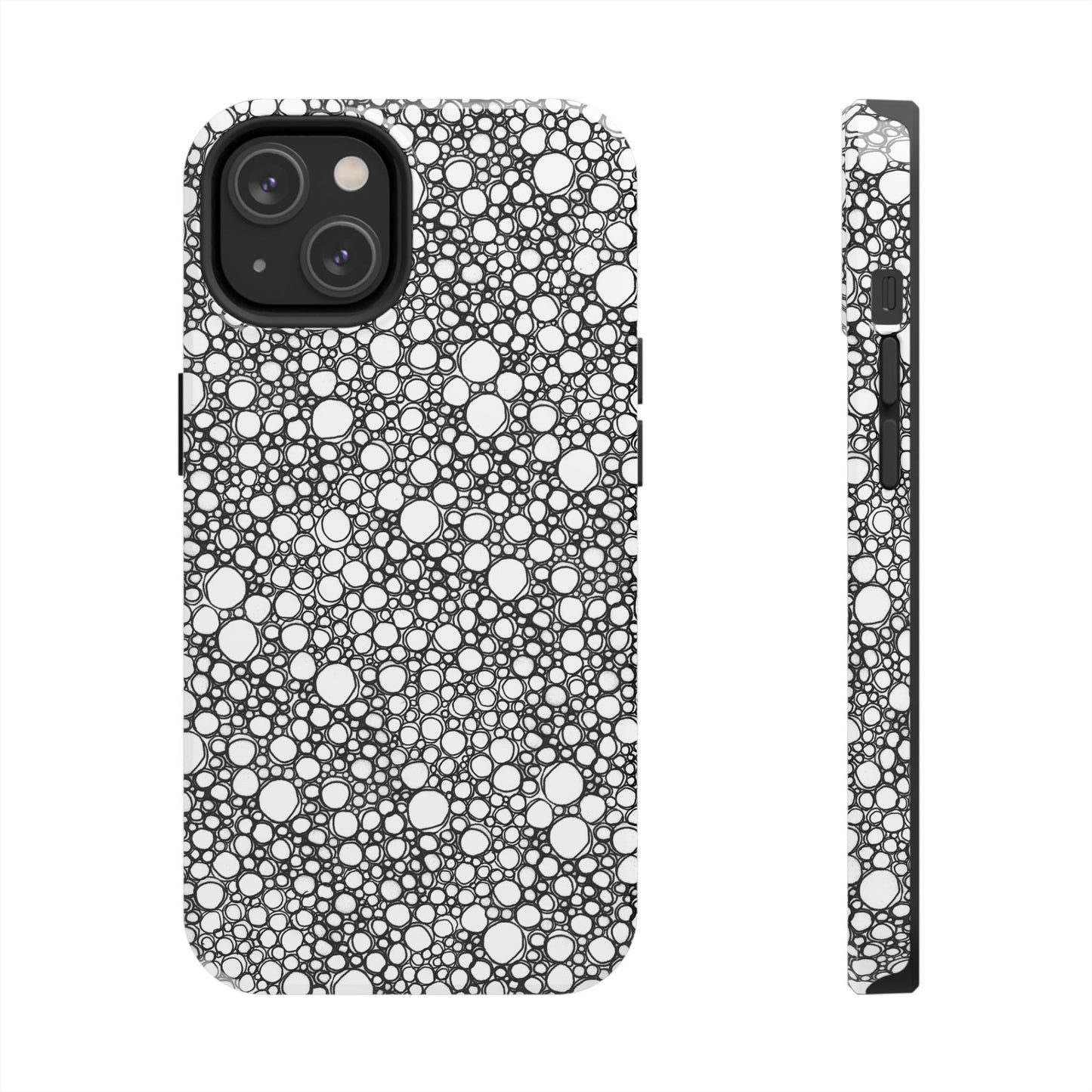Air Bubbles Black Phone Case