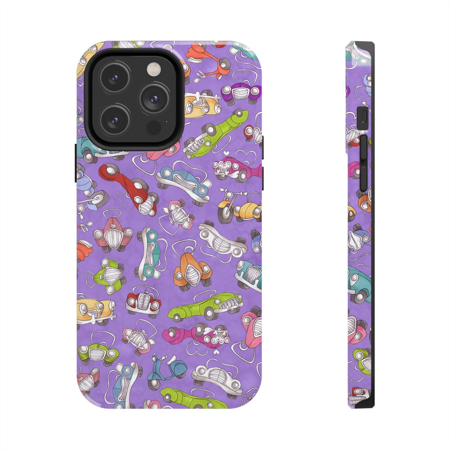 Pile Up Purple Phone Case
