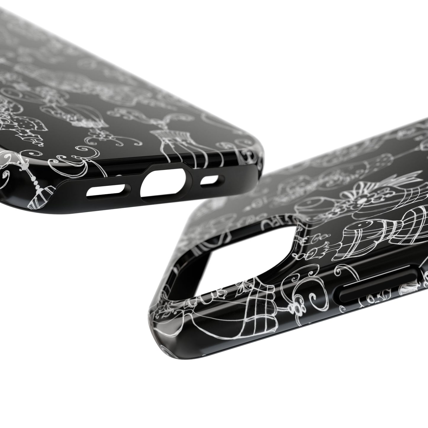 Mannequinique Black / White Phone Case
