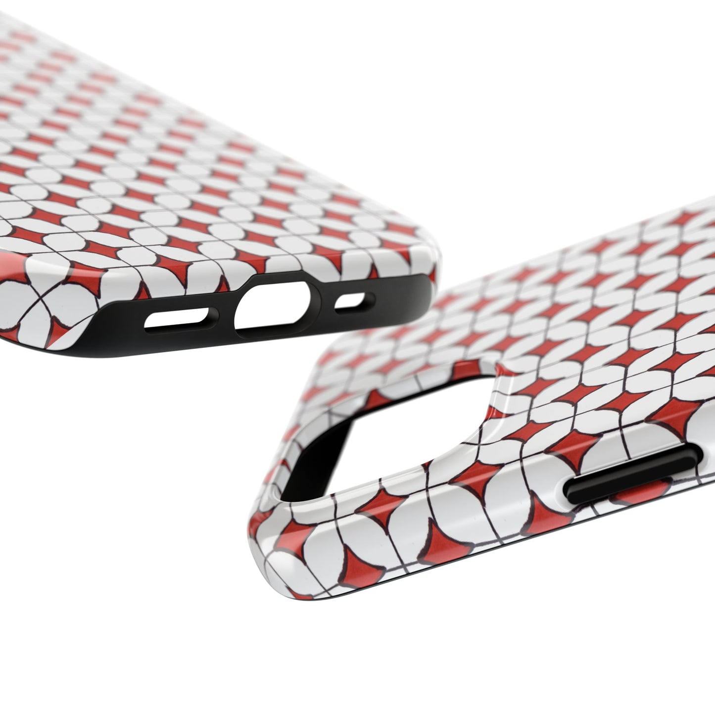 Tile-ish Red Phone Case