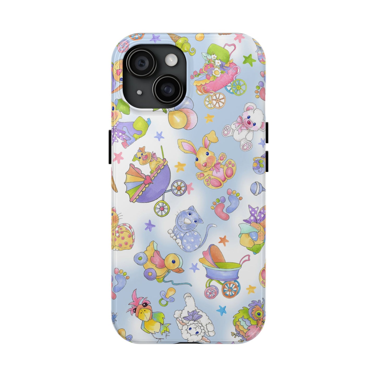 Busy Baby Blue Sky Phone Case