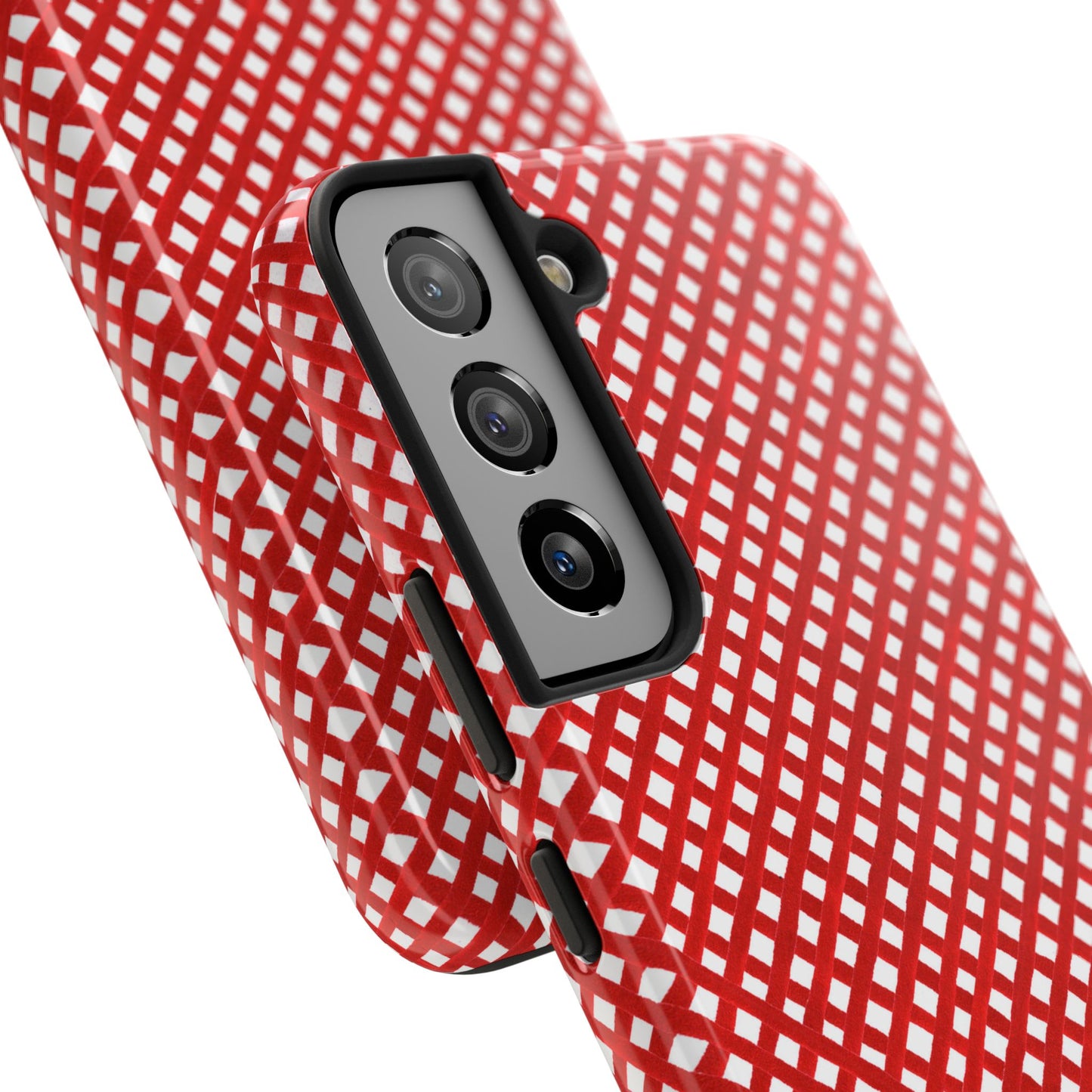 Trellis Check Red Phone Case