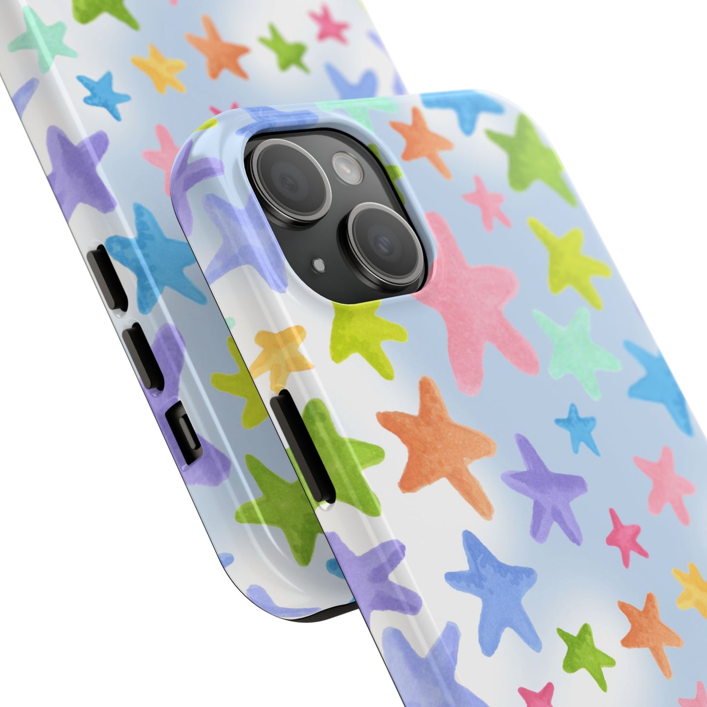 Happy Stars Blue Sky Phone Case