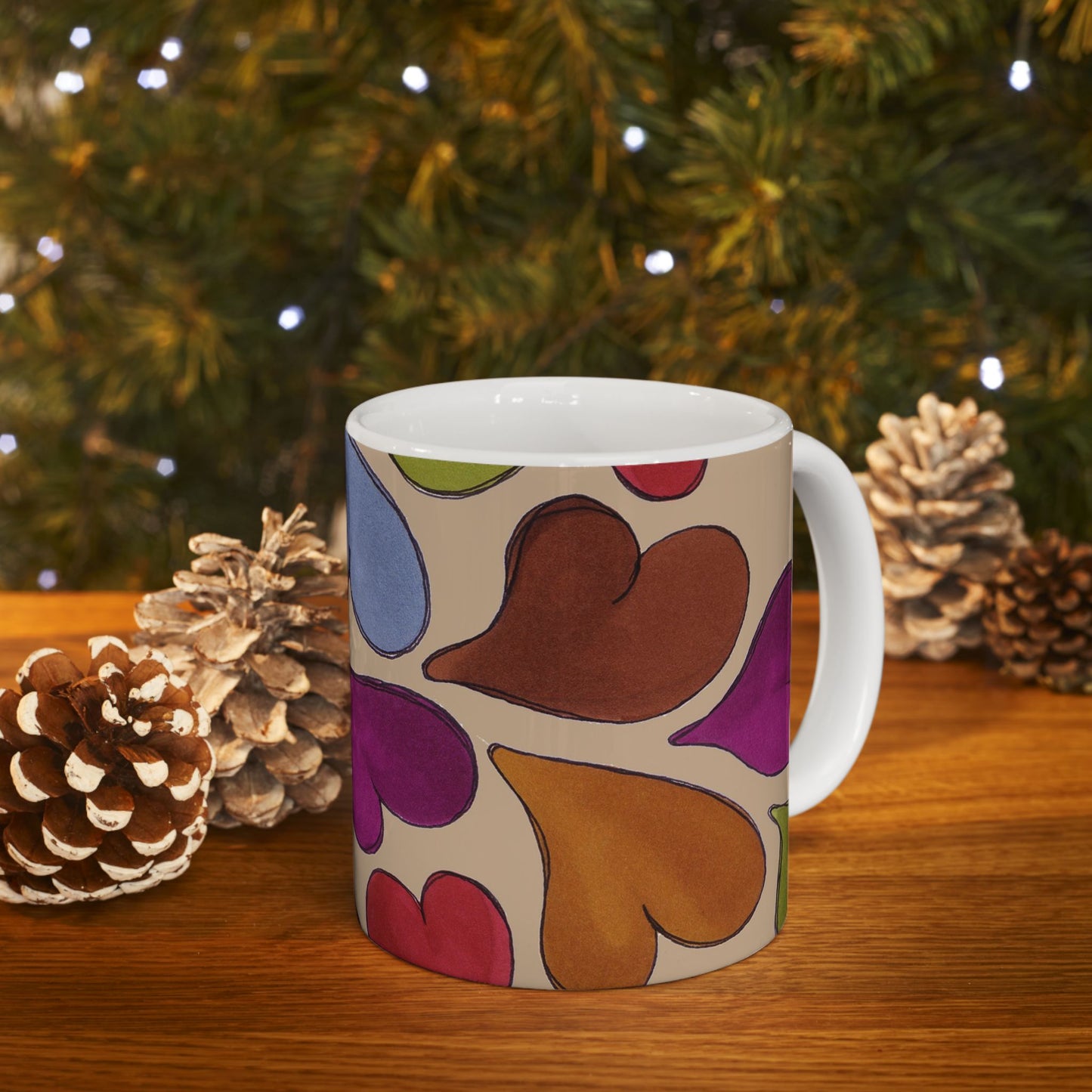 Big Hearted Khaki Cup