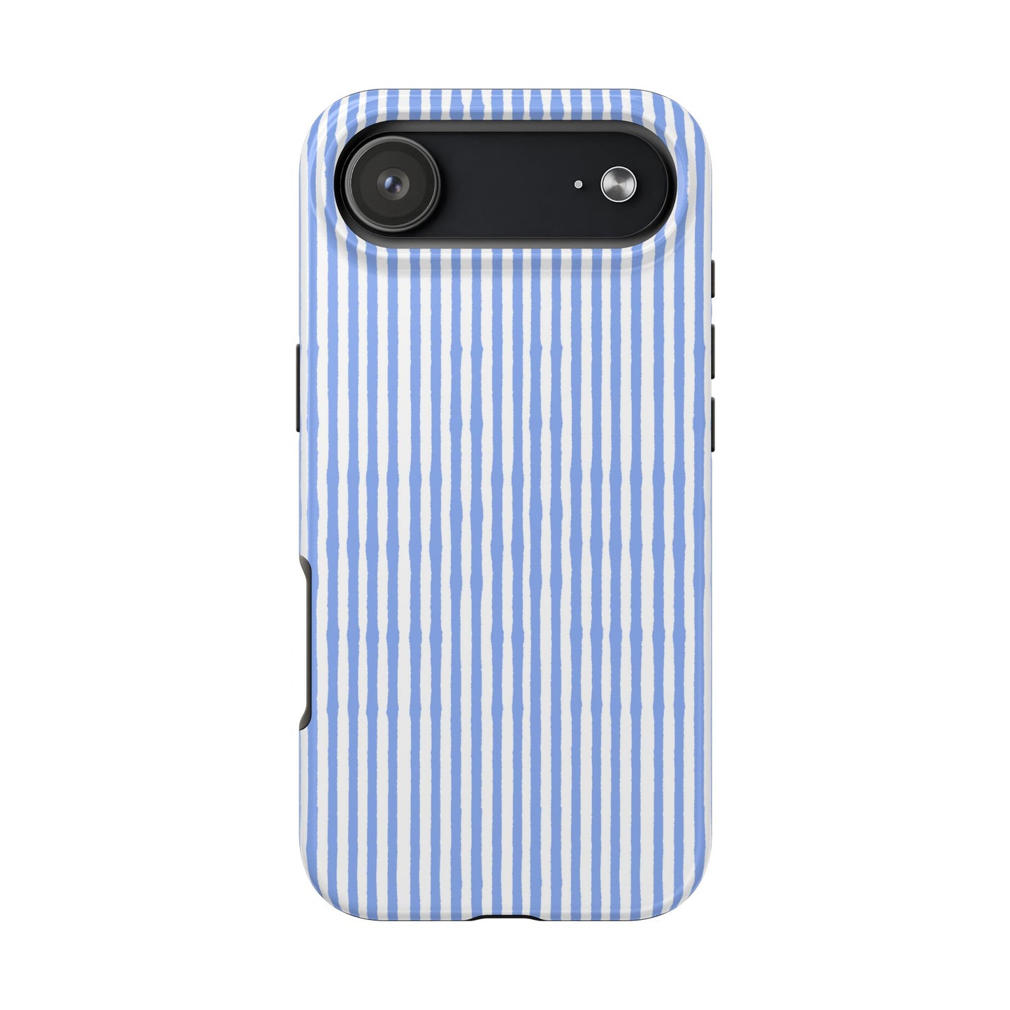 Lazy Stripe Blue / White Phone Case