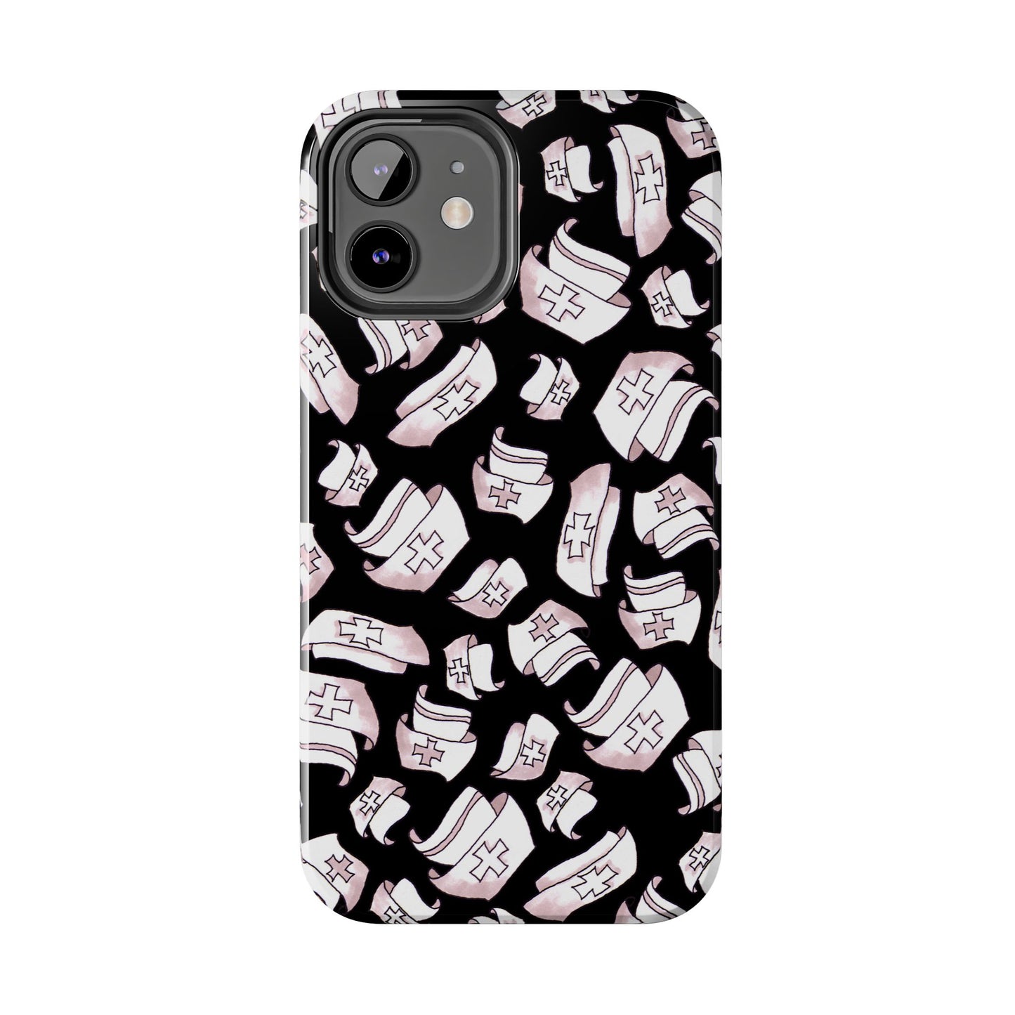 Happy Hats Black Phone Case