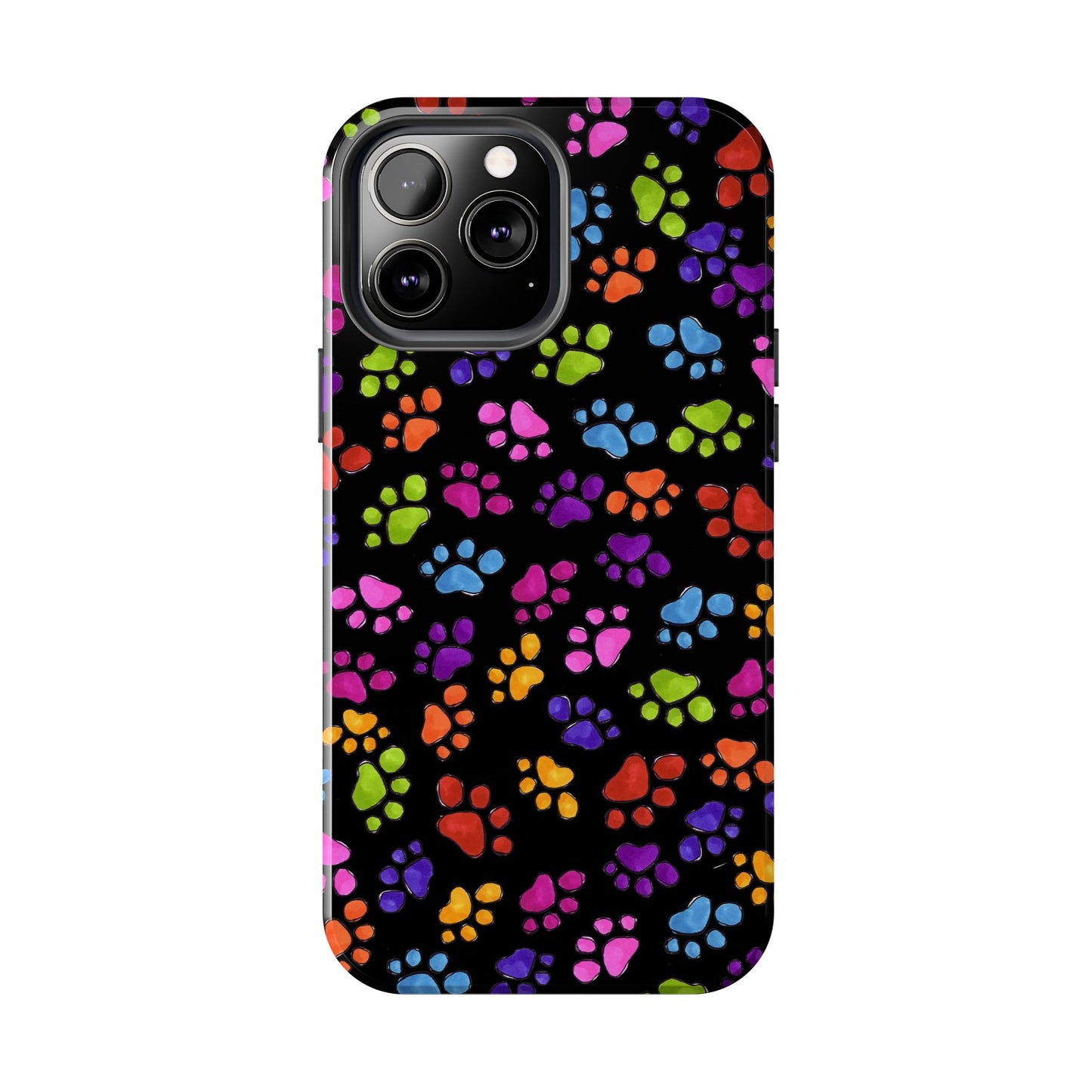 Fancy Paws Black Phone Case