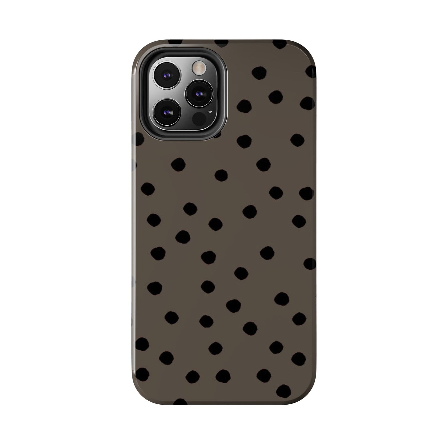 Dinky Dots Toast / Black Phone Case