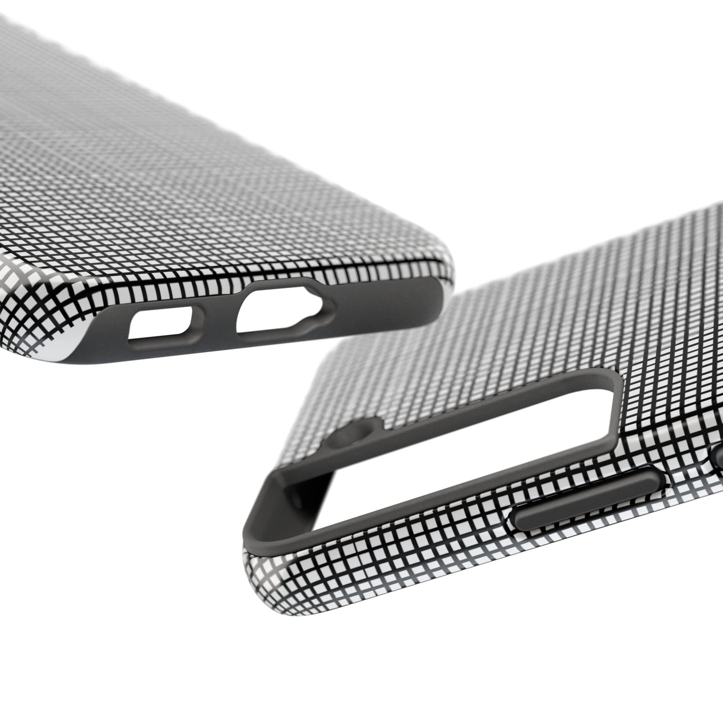 Window Pane White / Black Phone Case