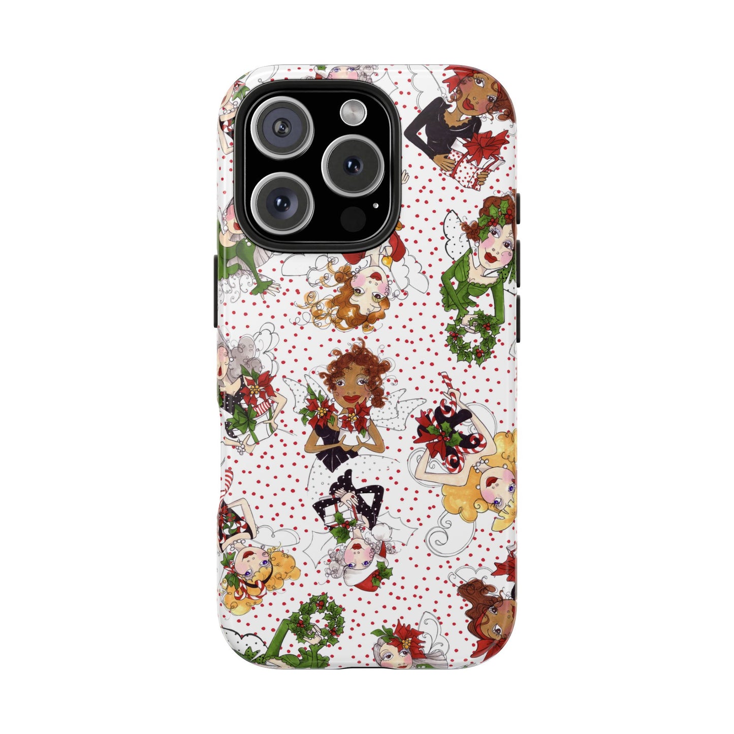 Fairy Toss White / Red Phone Case