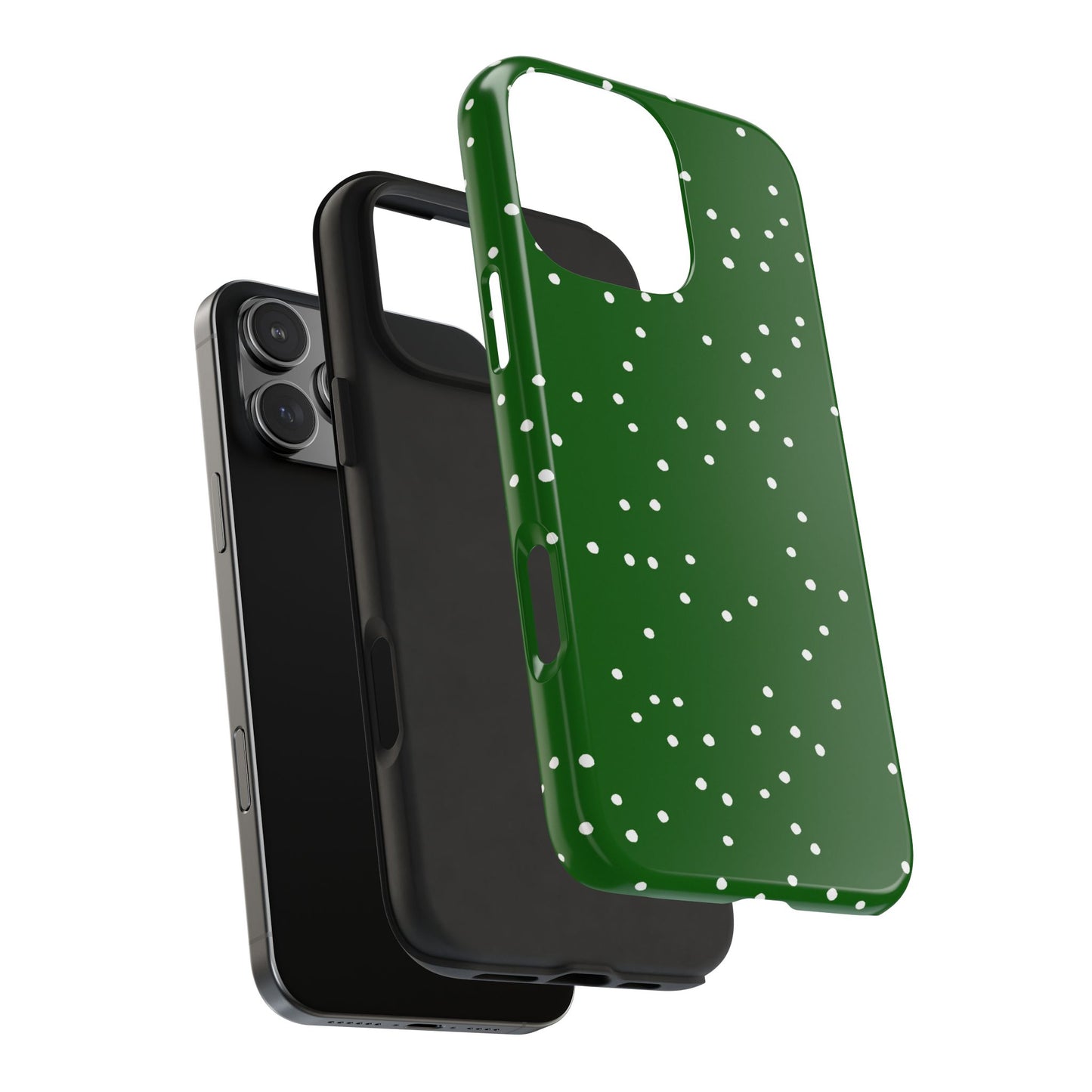 Star Dots Green Phone Case