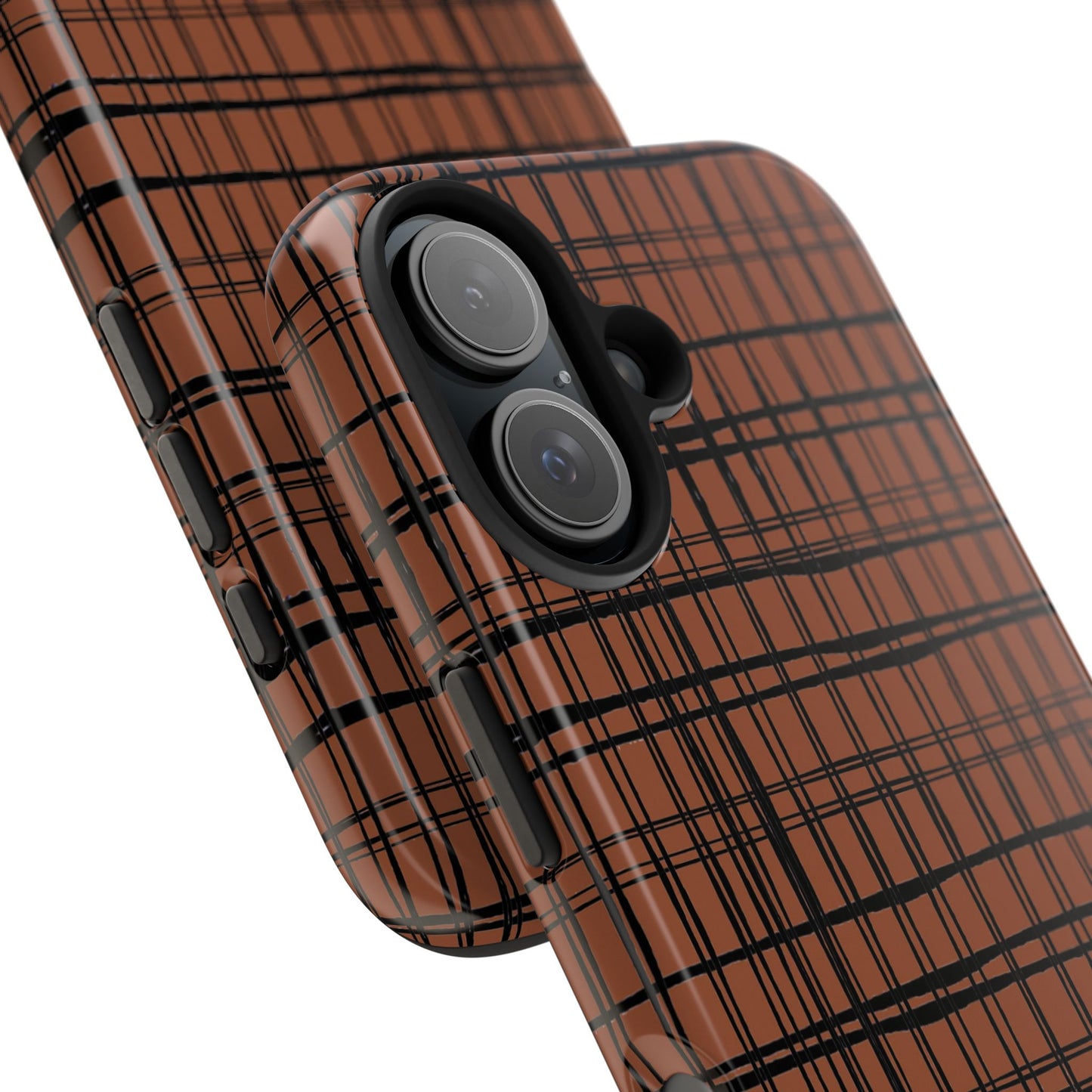 Doggie Fence Rust Phone Case