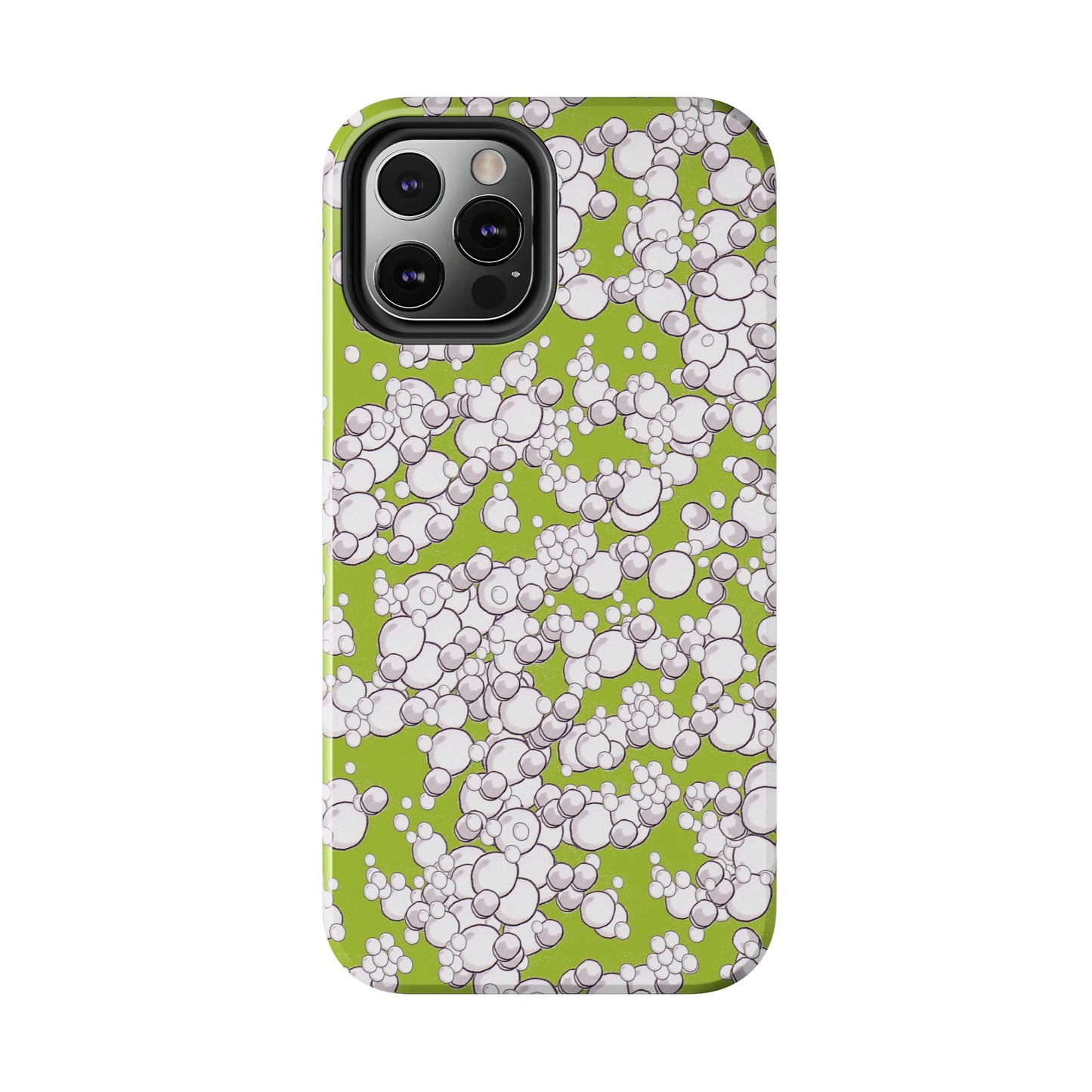 Bubble Dots Green Phone Case