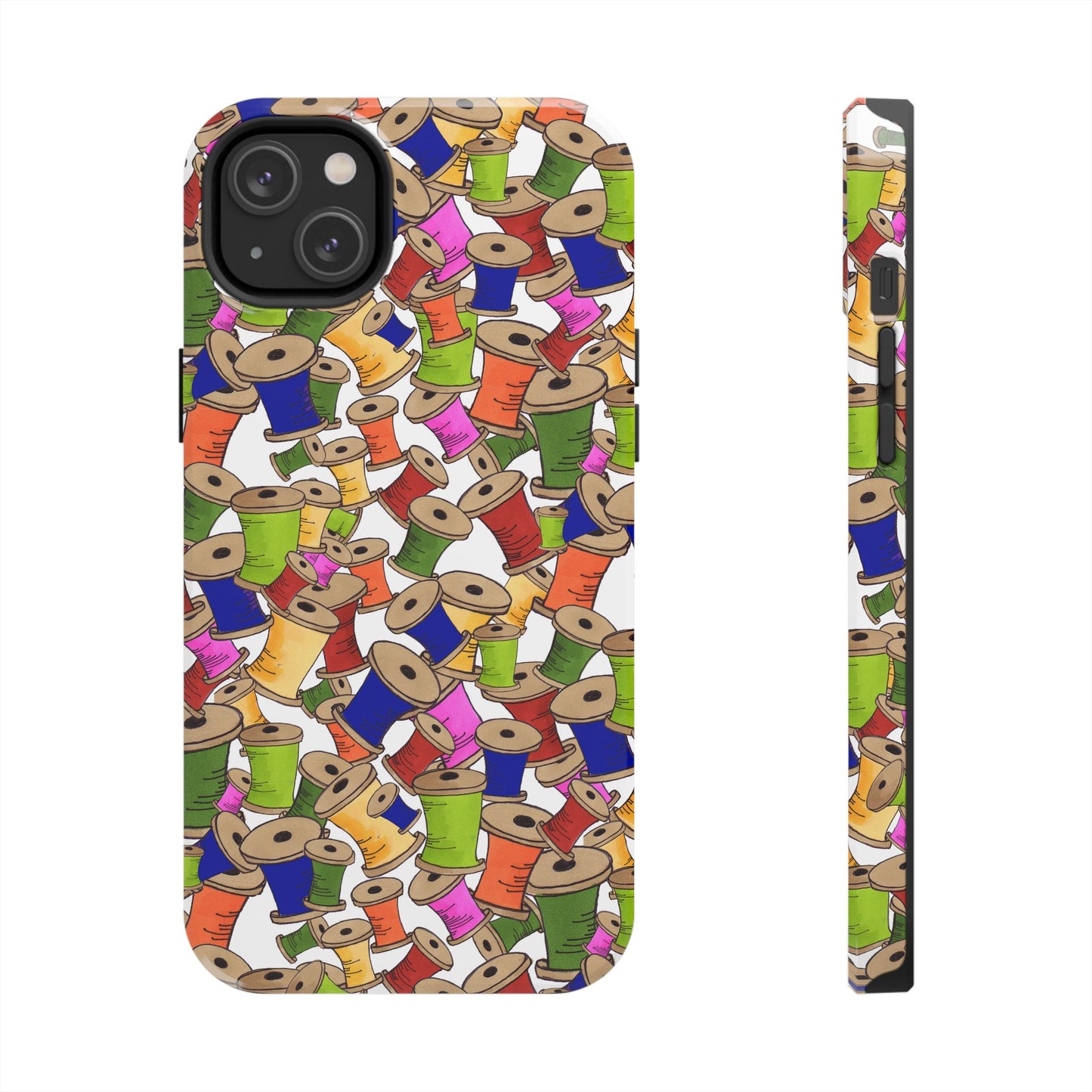 Spoolopoly White Phone Case