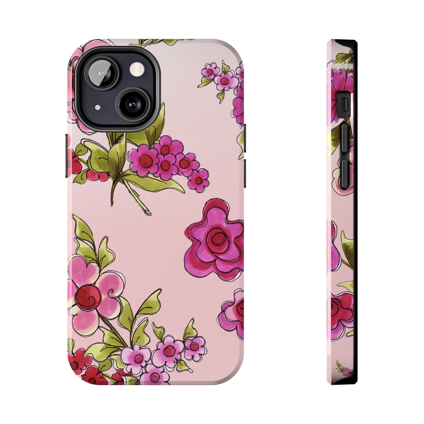 Jumbo Floral Pink Phone Case