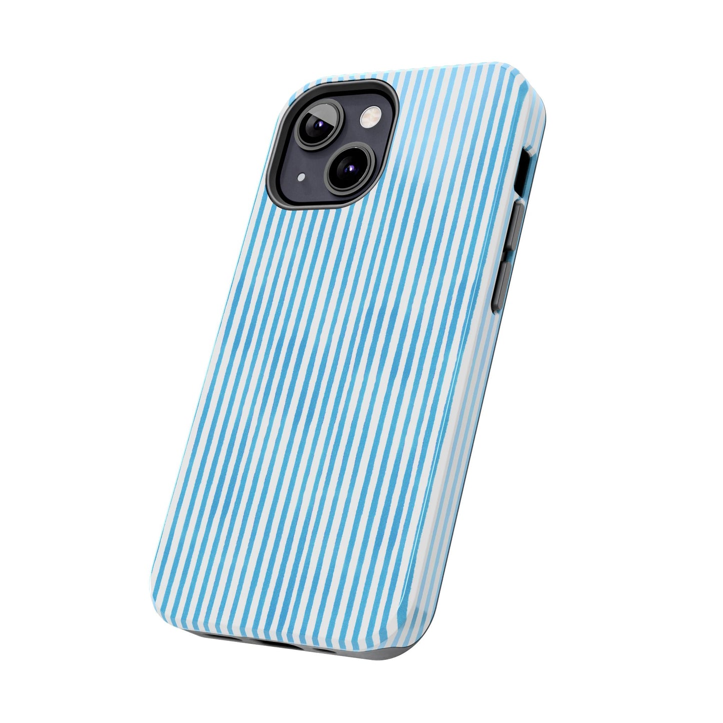 Lazy Stripe Turquoise Phone Case