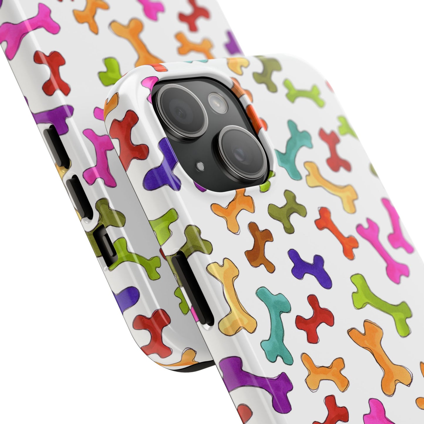 Happy Bones White Phone Case