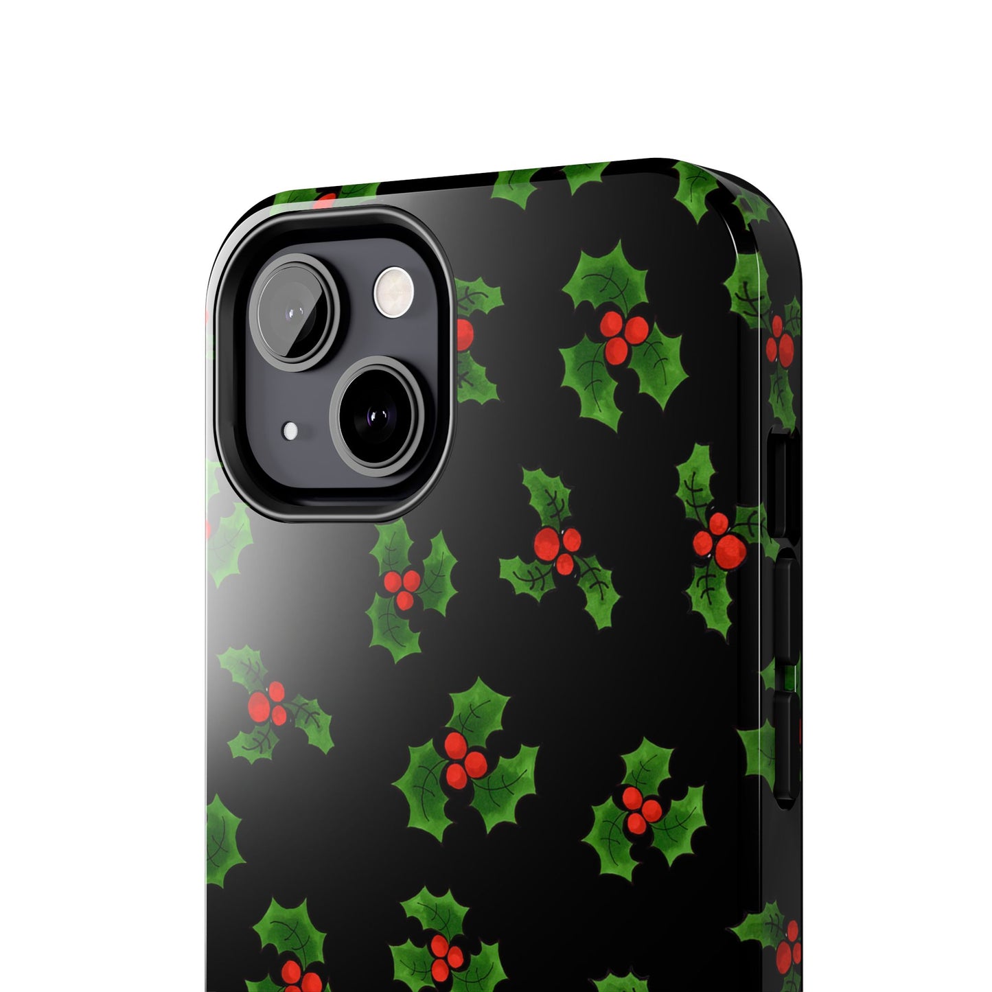 Lotsa Holly Black Phone Case