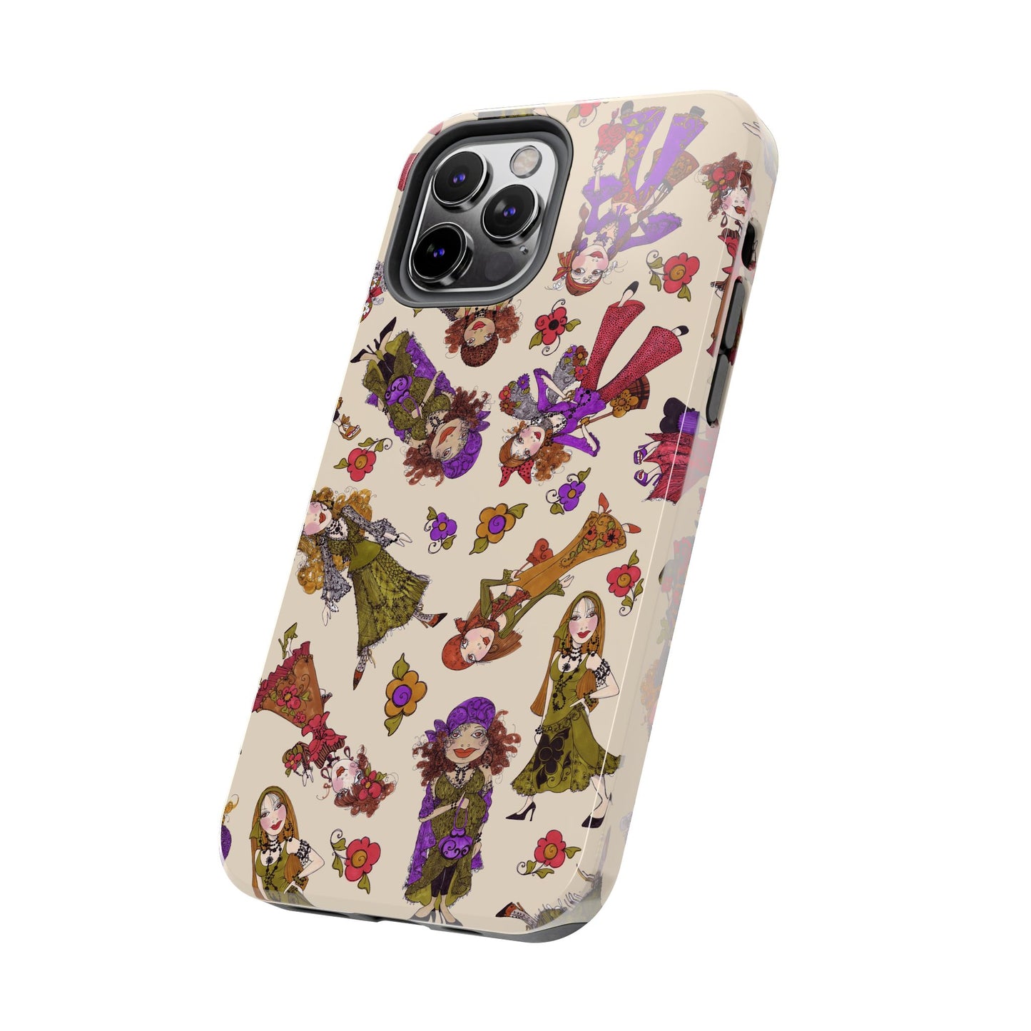 Tossed Gypsies Muslin Phone Case