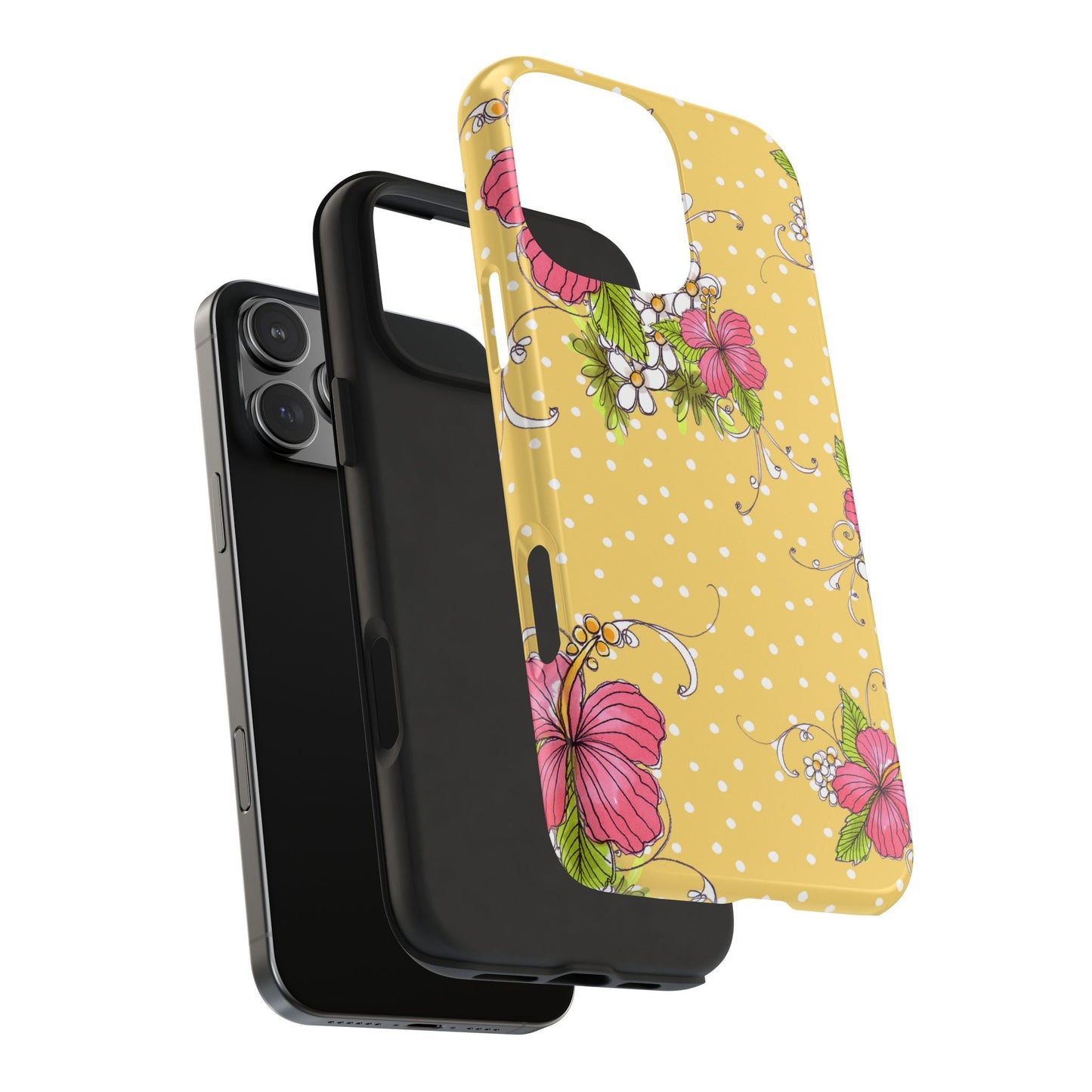 Lady Luau Yellow Phone Case