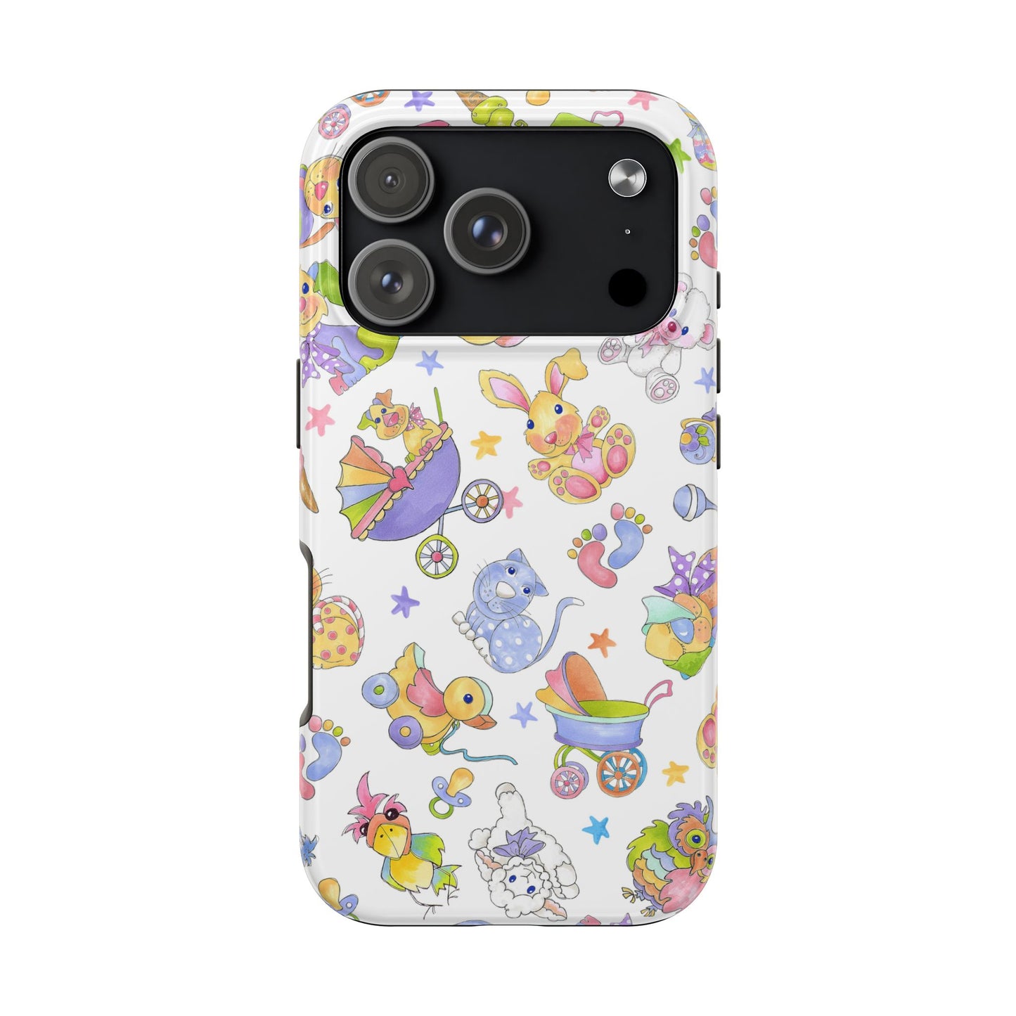 Busy Baby White Phone Case