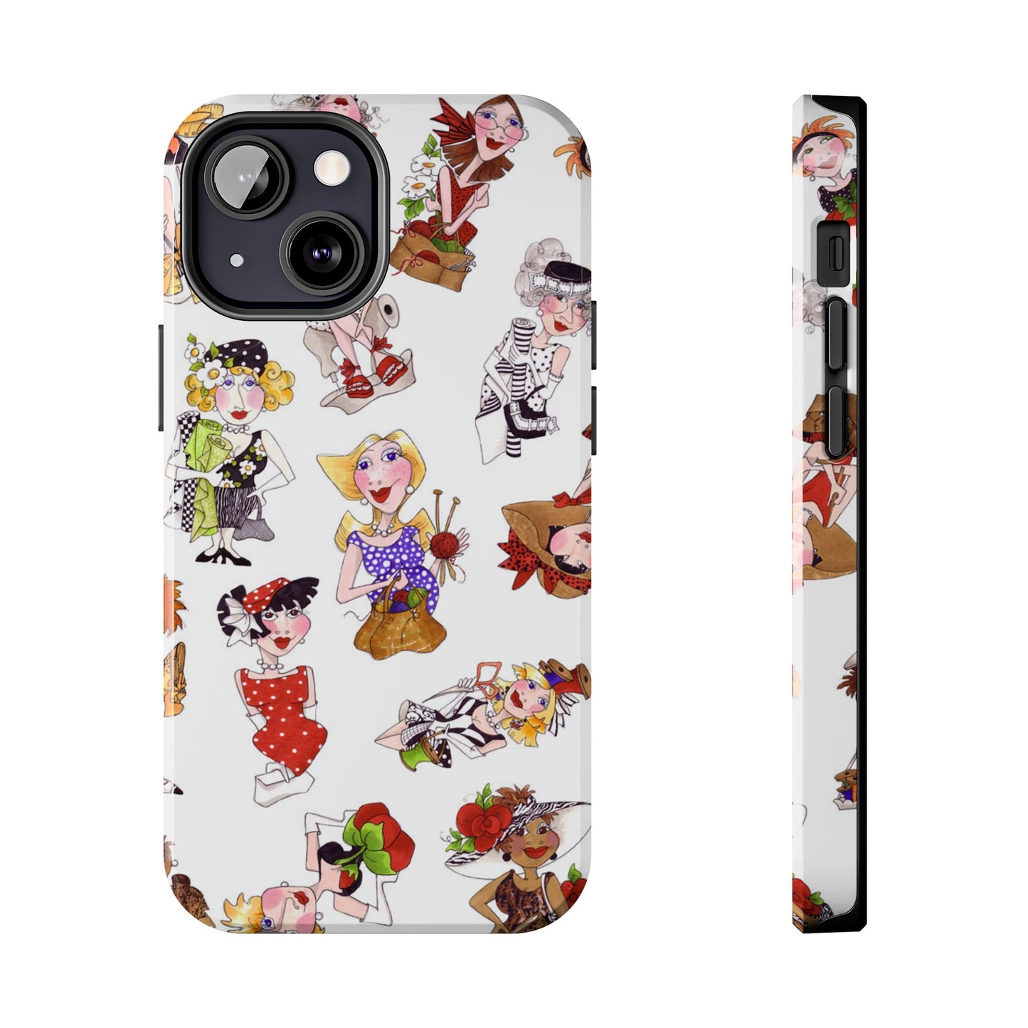 Creative Toss White Phone Case