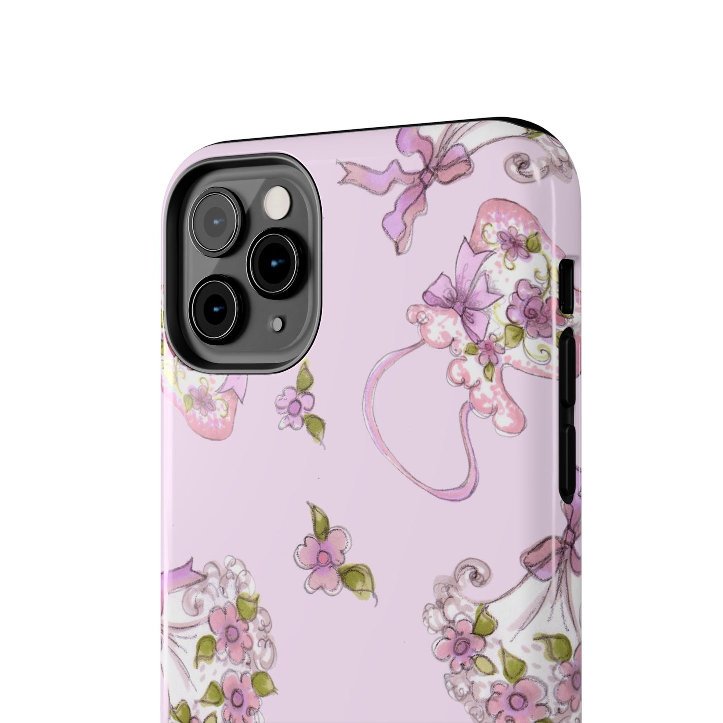 Flower Model Hand Bag Phone Case