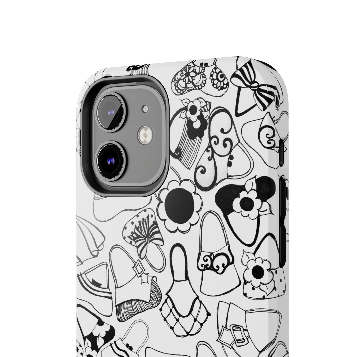 Handbags White / Black Phone Case