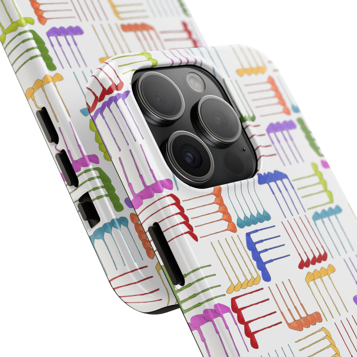 Club Weave White Phone Case