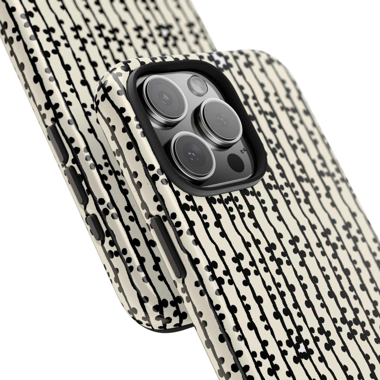 Loopy Stripe Bone Phone Case