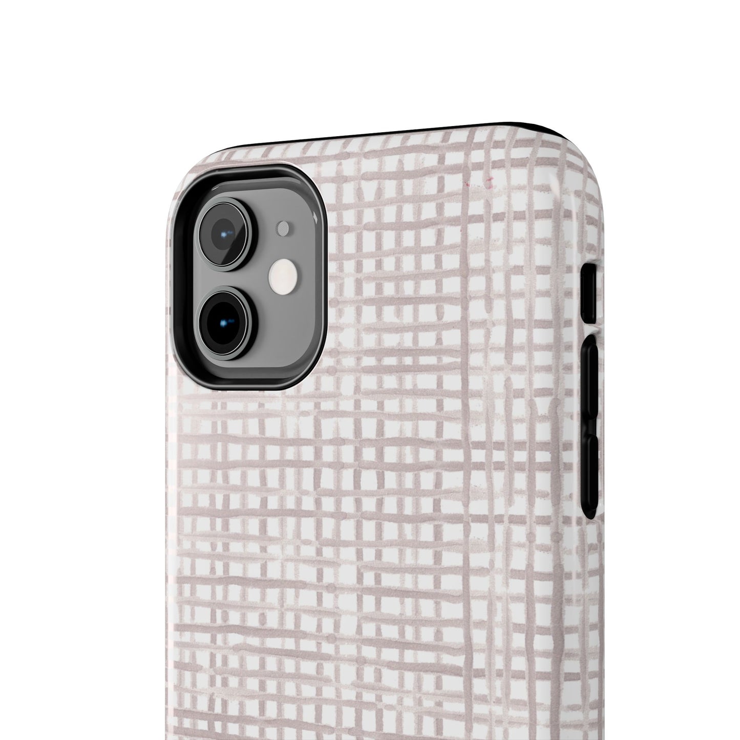 Gingham Gray Phone Case