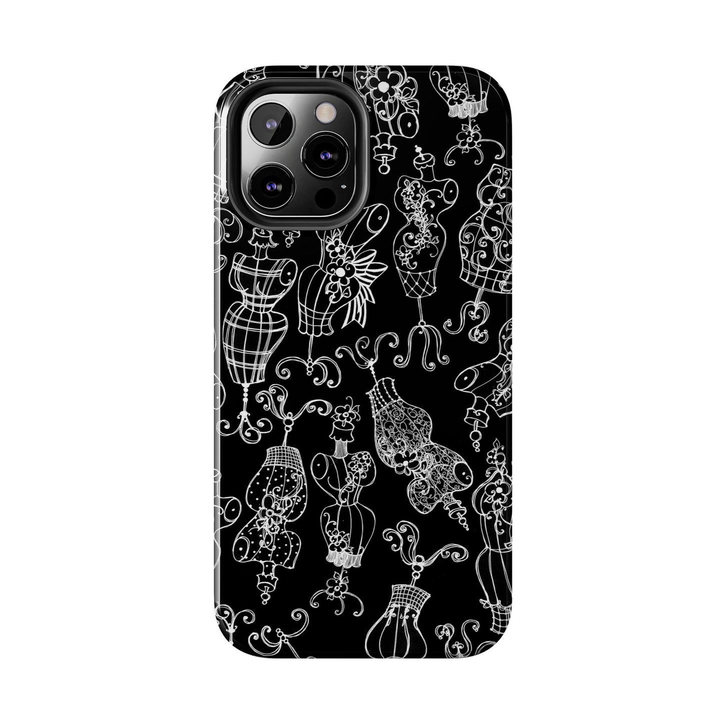 Mannequinique Black / White Phone Case