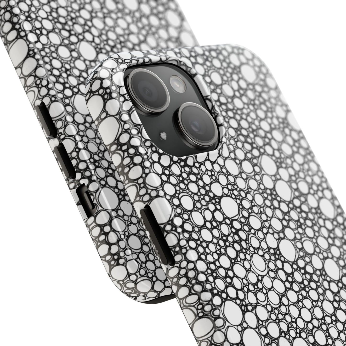 Air Bubbles Black Phone Case