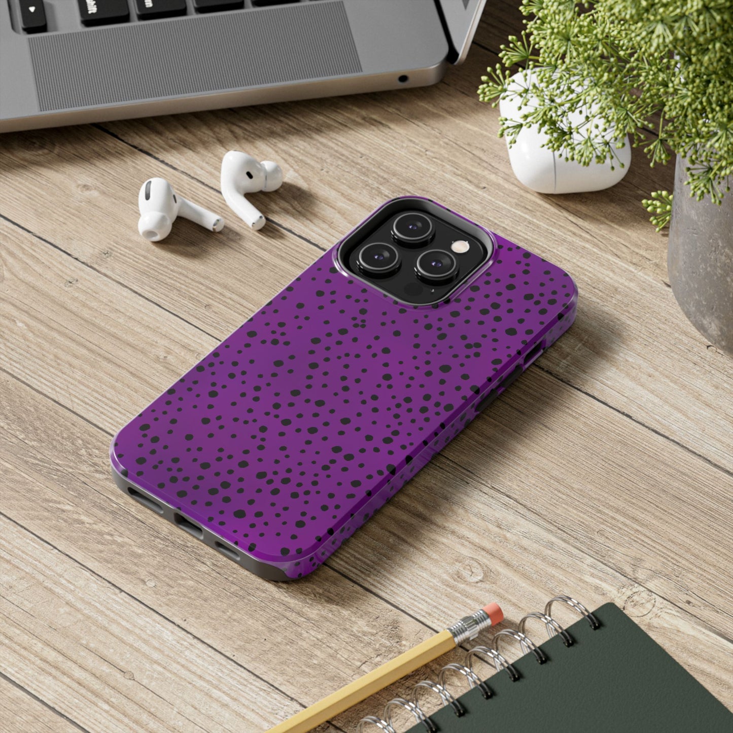 Pepper Dots Purple Phone Case