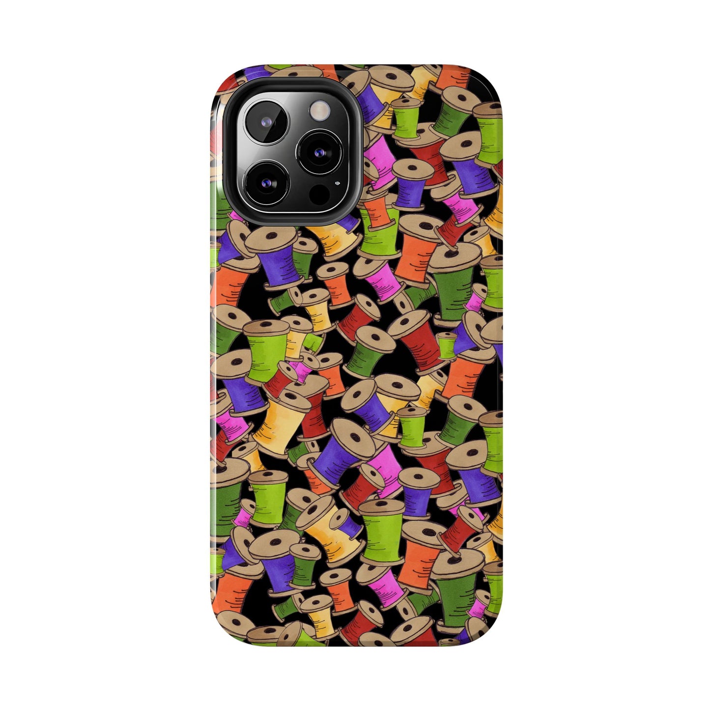 Spoolopoly Black Phone Case