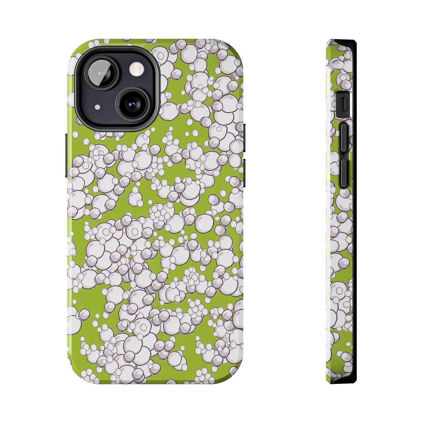 Bubble Dots Green Phone Case