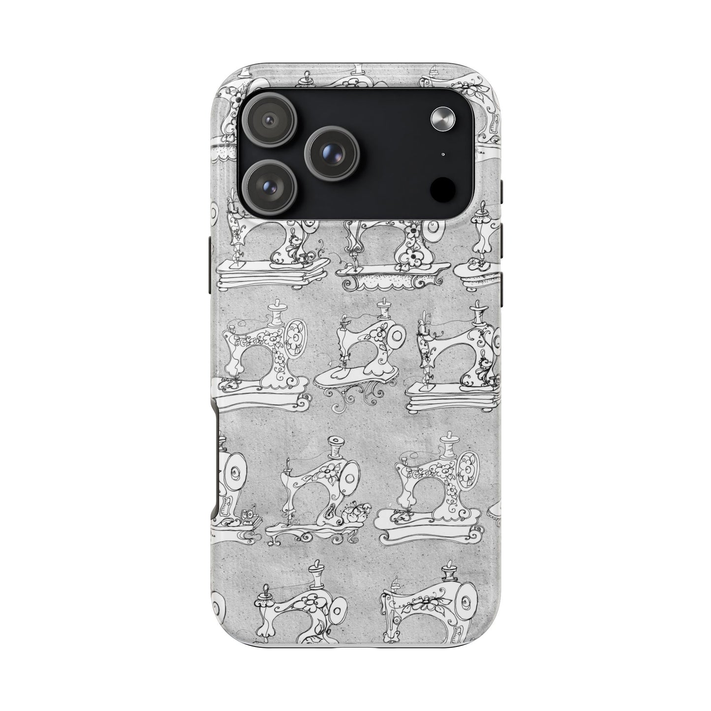 Machination Silver Phone Case