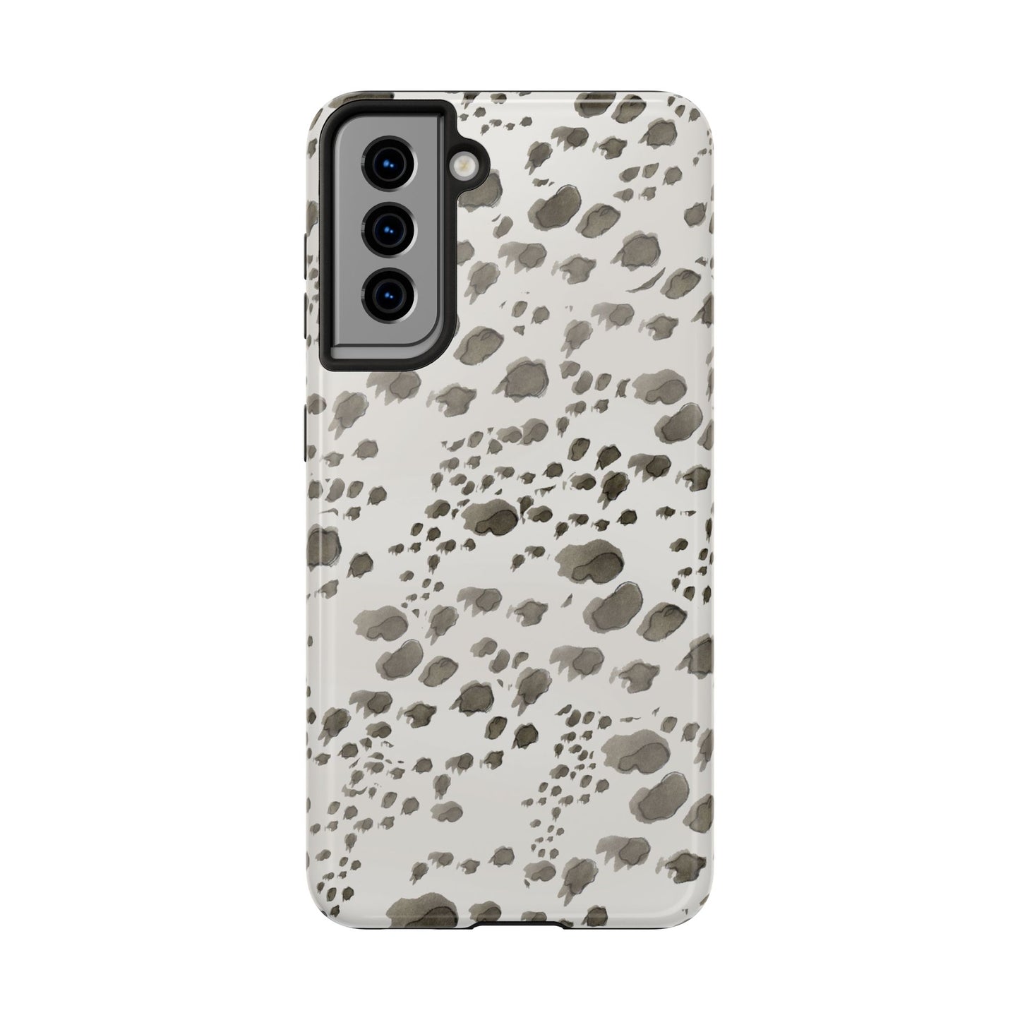 Kitty Dots Gray Phone Case
