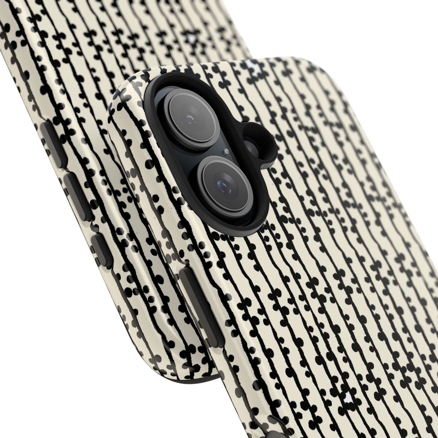 Loopy Stripe Bone Phone Case