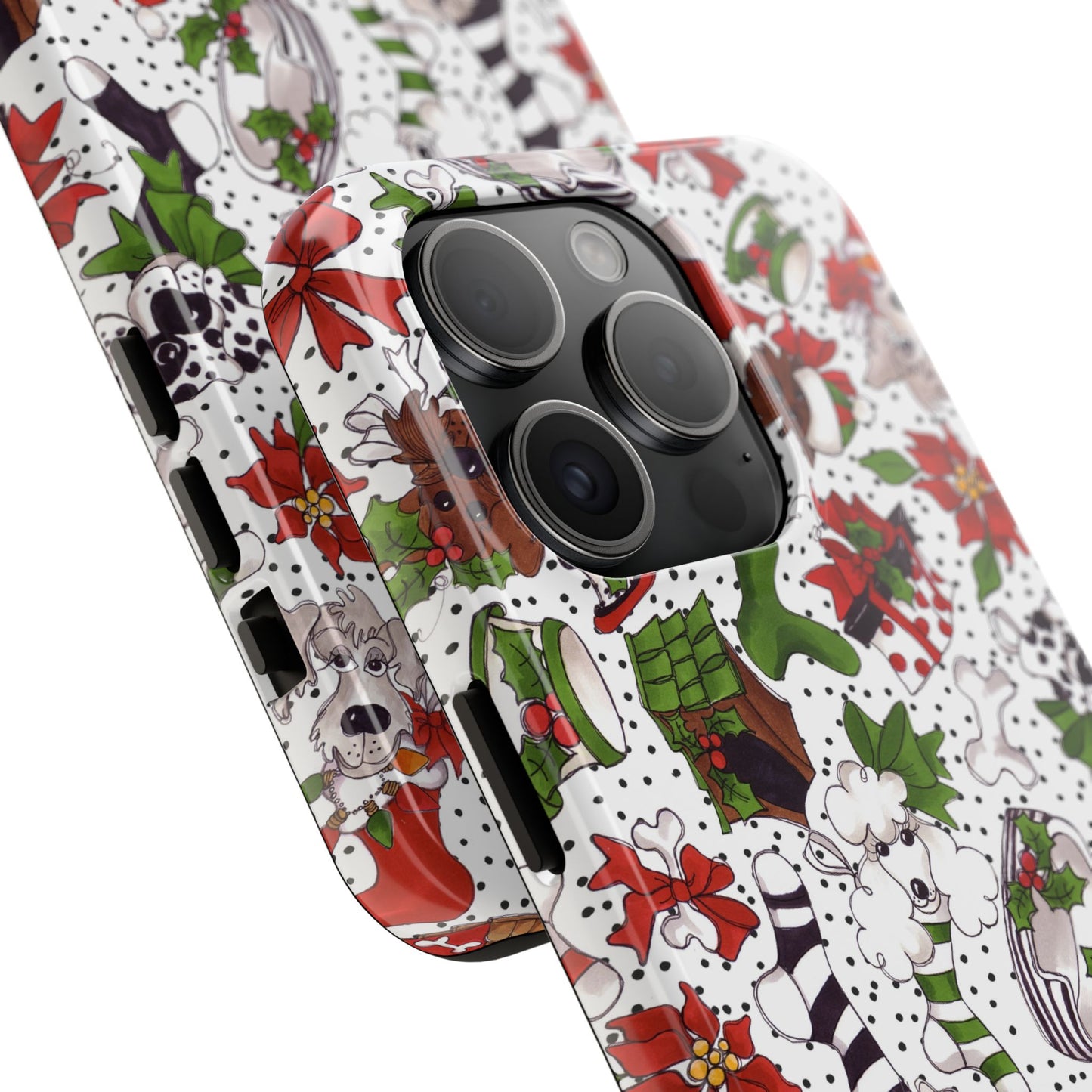 Holiday Fun Toss White Phone Case