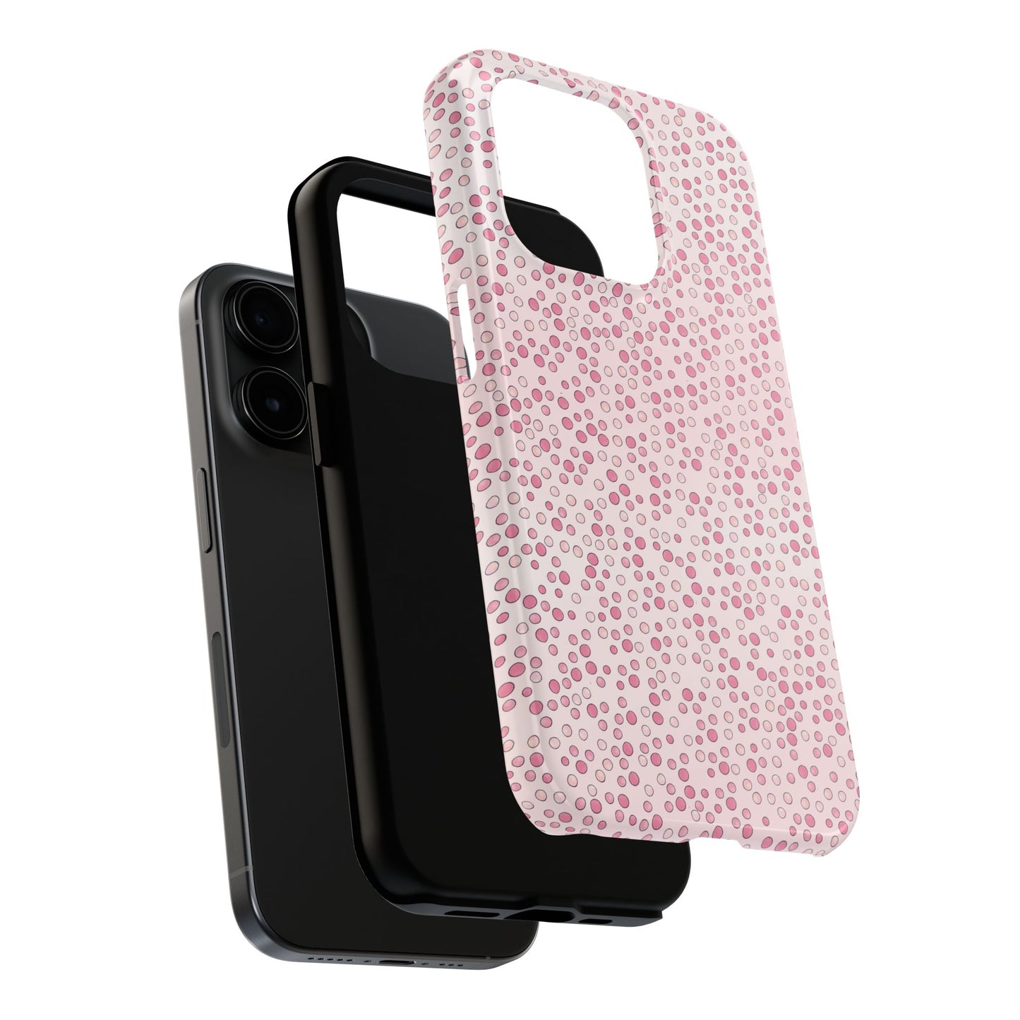 Water Spot Pink / Pink Phone Case