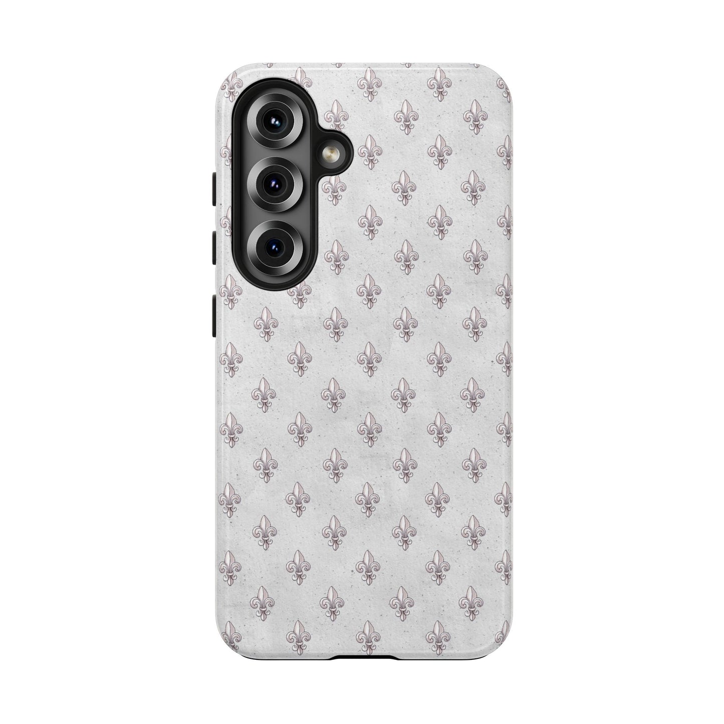 Fleurs Silver Phone Case