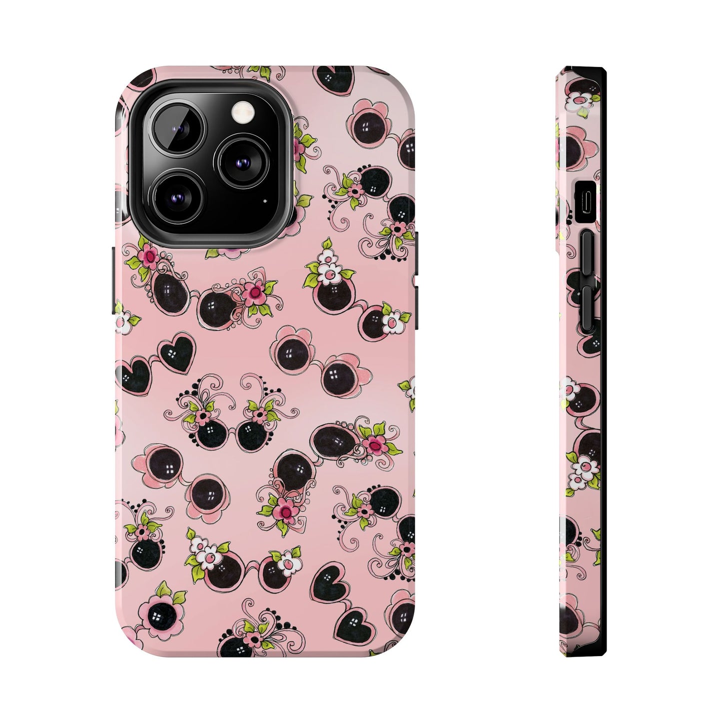 Tossed Shades Pink Phone Case