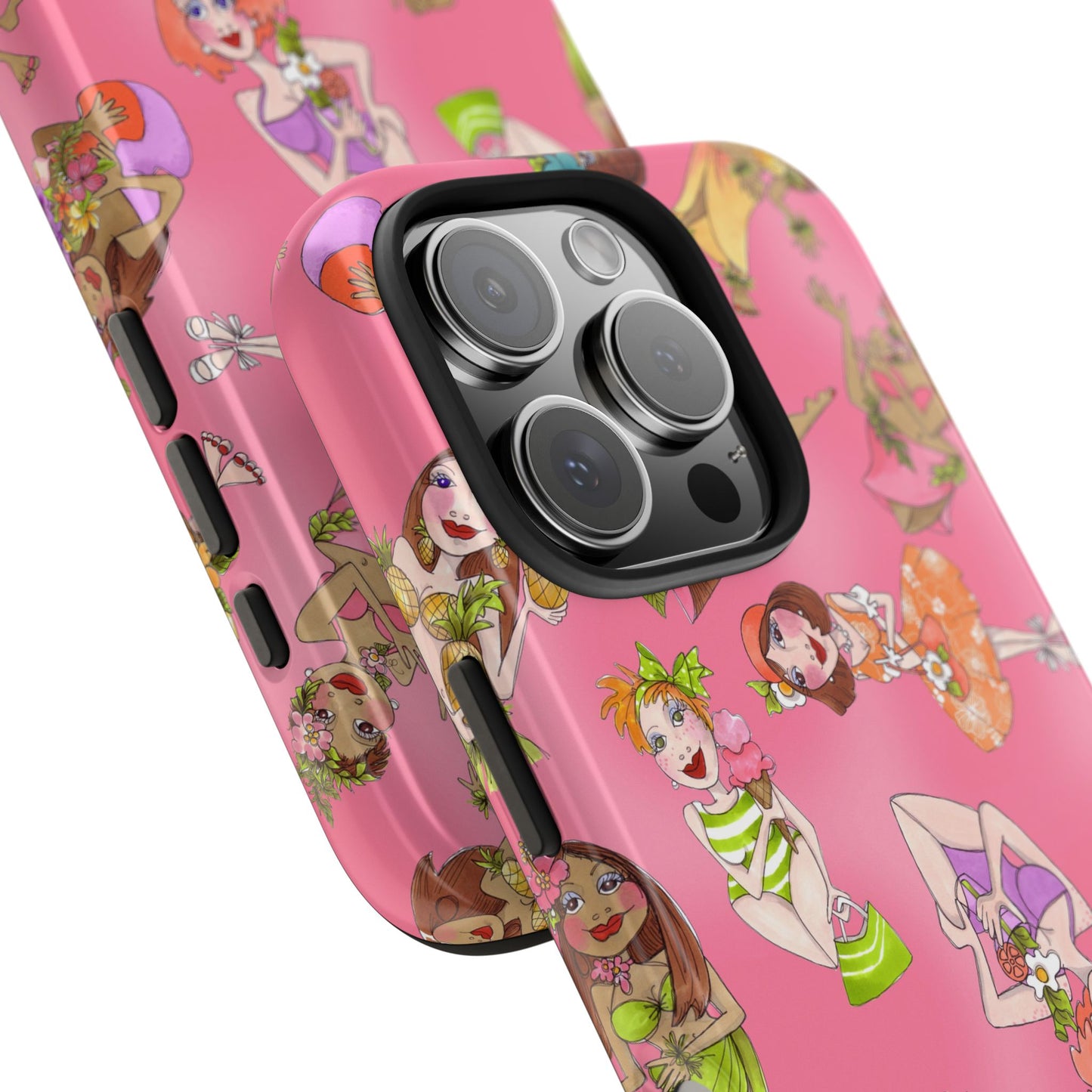 Island Toss Pink Phone Case
