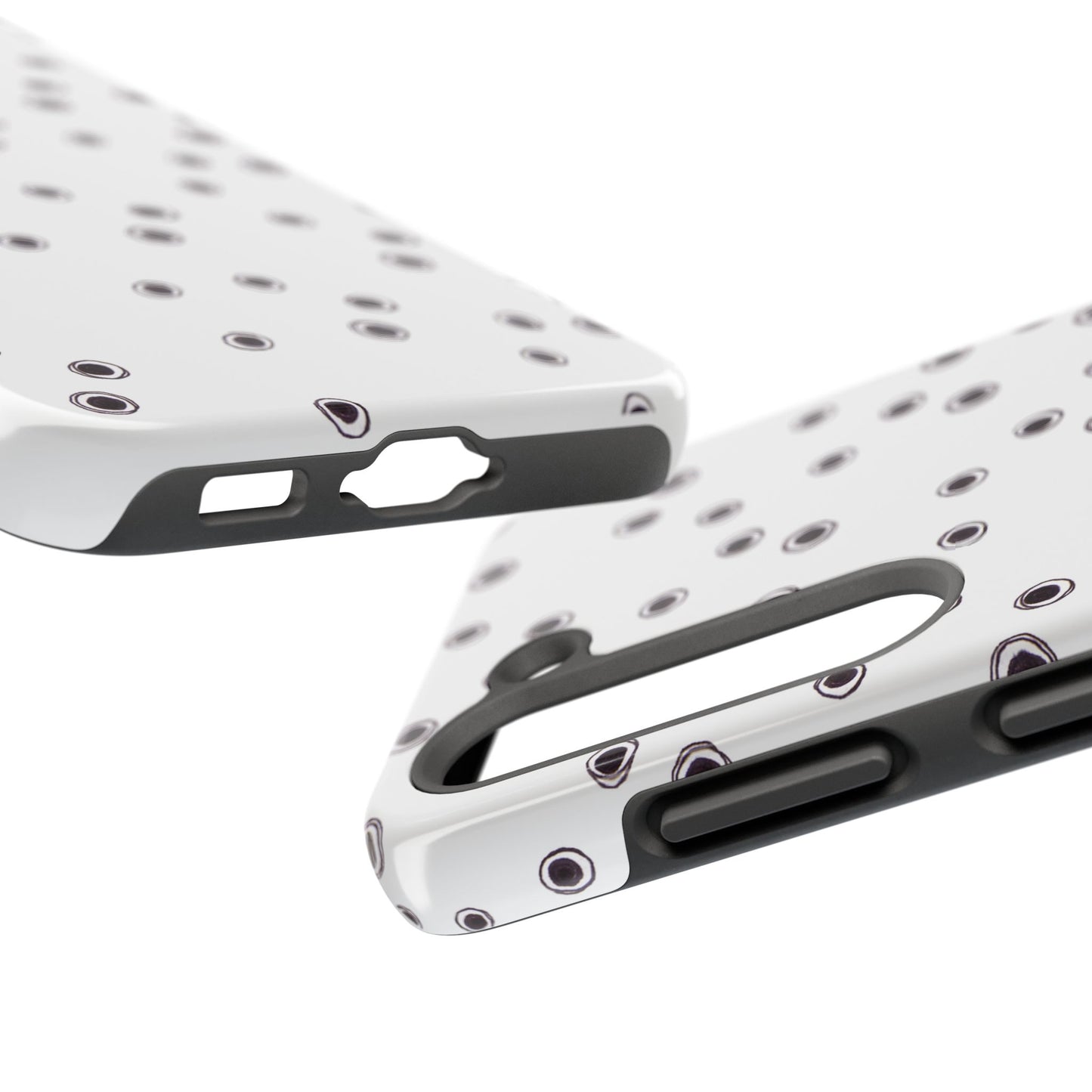 Halo Dots White Phone Case