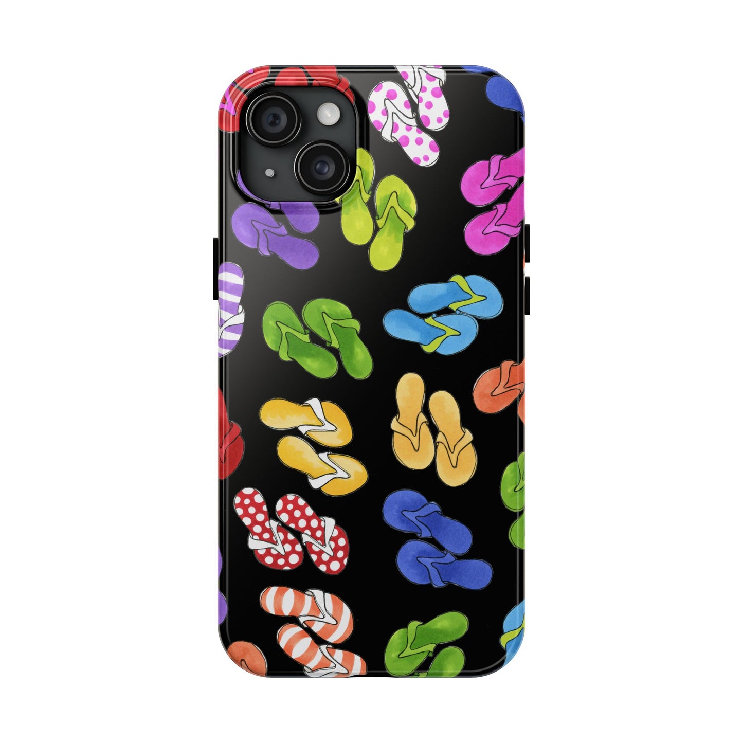 Fun Flops Black Phone Case