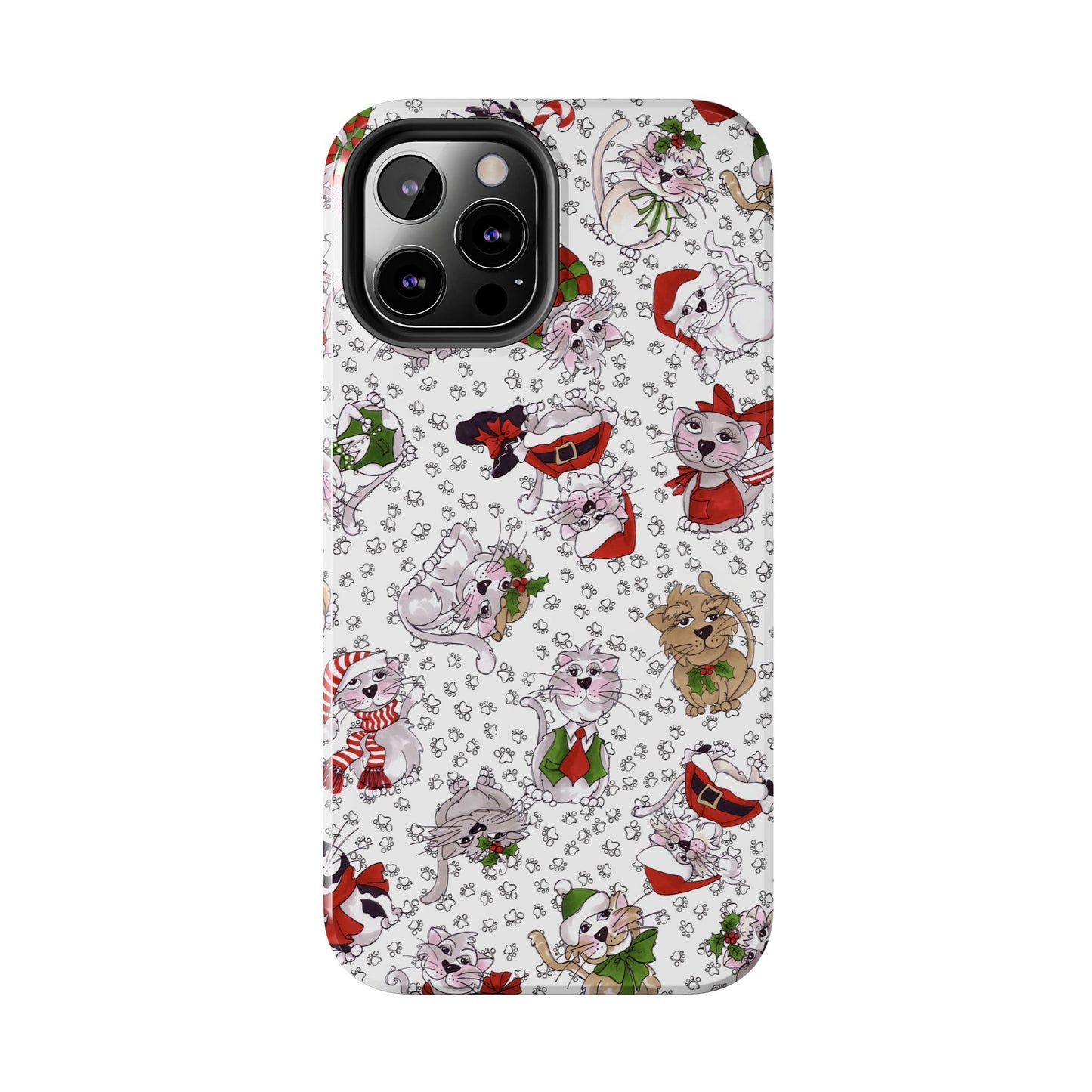 Kitty Blizzard White Phone Case